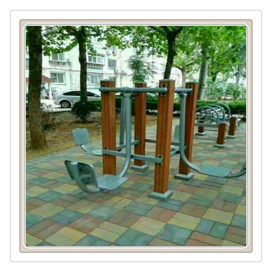 塑木健身器材与小区配套设施的多样化发展